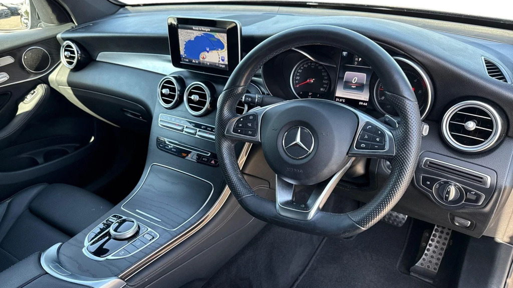 Mercedes-Benz GLC Class Glc 220 D 4M Amg Line Pre HX19WOM Black #3