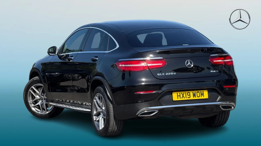 Mercedes-Benz GLC Class Glc 220 D 4M Amg Line Pre HX19WOM Black #2
