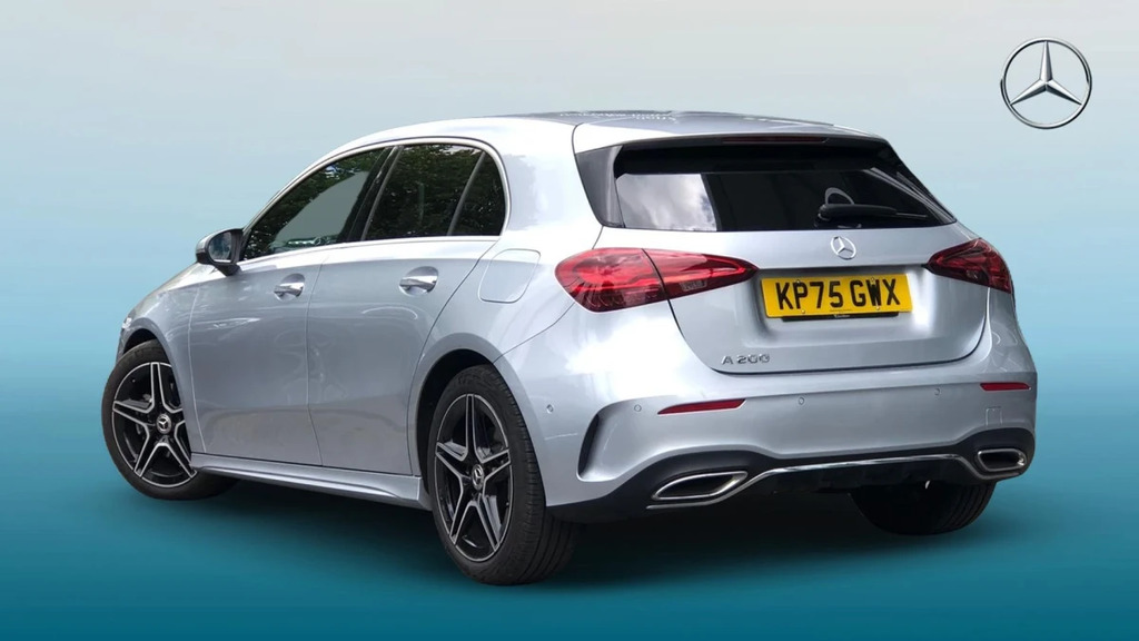 Mercedes-Benz A Class A 200 Amg Lne Executive M KP75GWX Silver #2