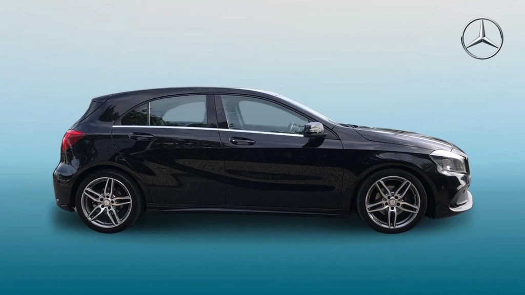 Mercedes-Benz A Class A 180 Amg Line Executive HJ17VKS Black #4
