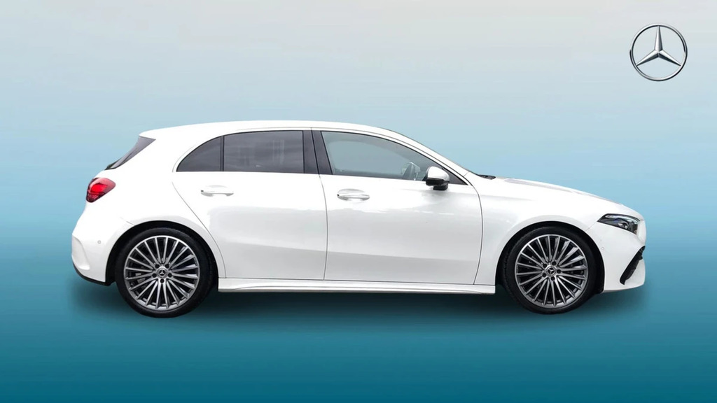Mercedes-Benz A Class A 180 Amg Line Premium M HV73WJL White #4