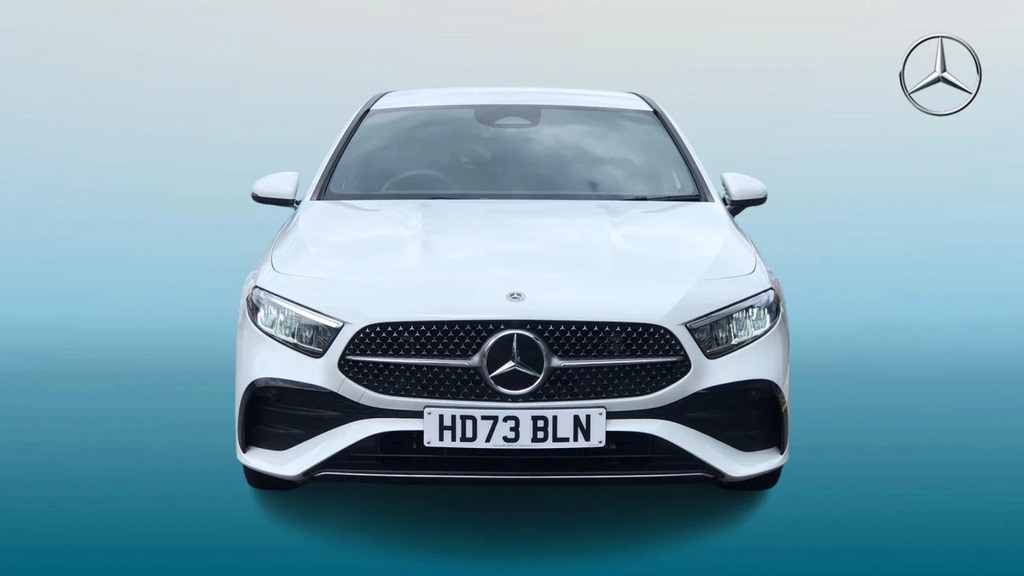Mercedes-Benz A Class A 180 Amg Line Premium Mh HD73BLN White #6