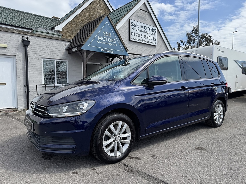 Volkswagen Touran Tdi Bluemotion Tech Se Family Blue