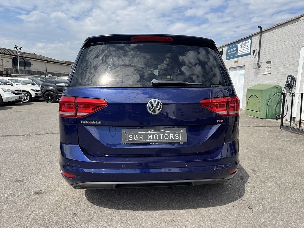 Volkswagen Touran Tdi Bluemotion Tech Se Family Blue #4