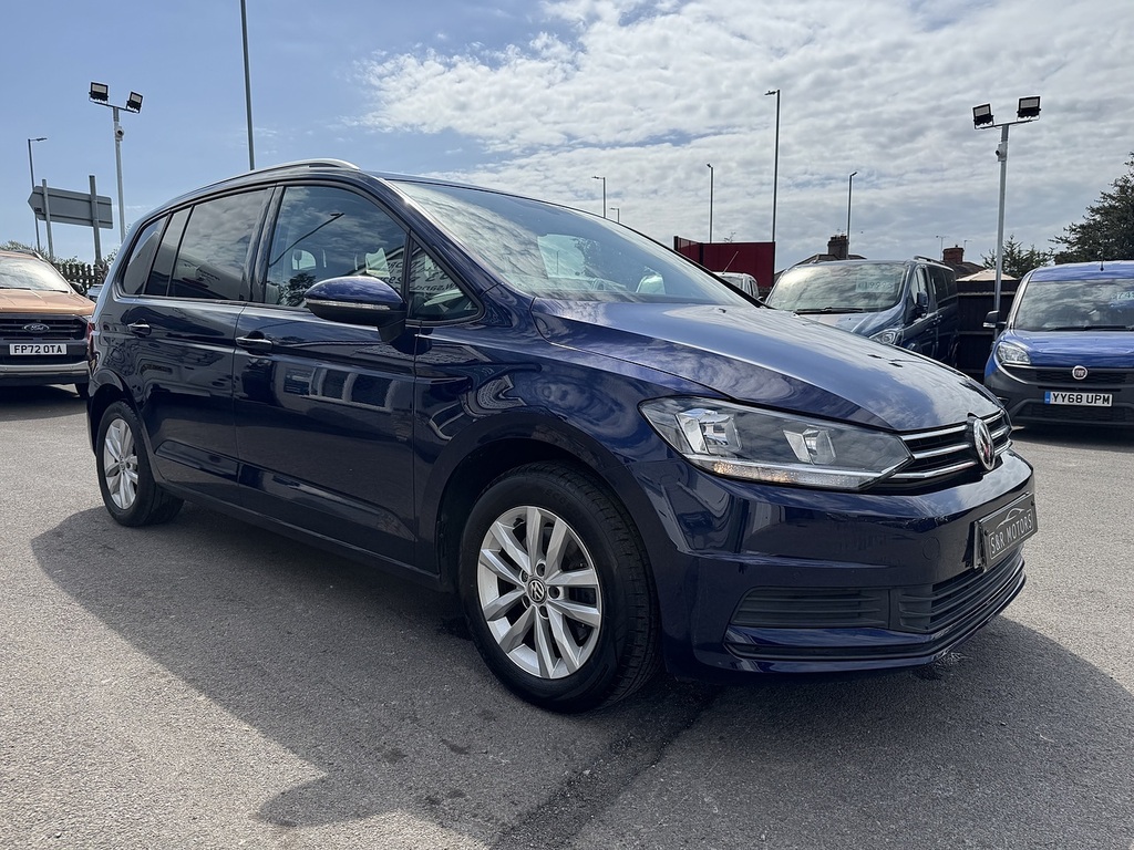 Volkswagen Touran Tdi Bluemotion Tech Se Family Blue #6