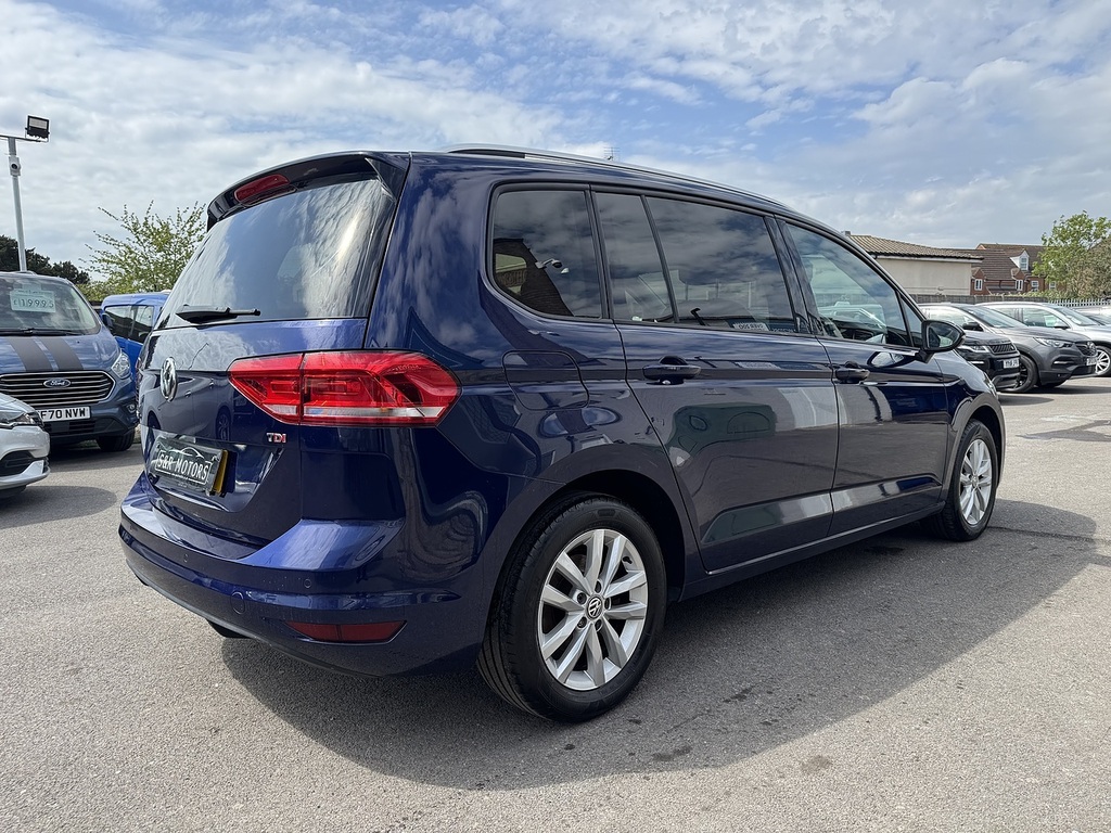 Volkswagen Touran Tdi Bluemotion Tech Se Family Blue #3