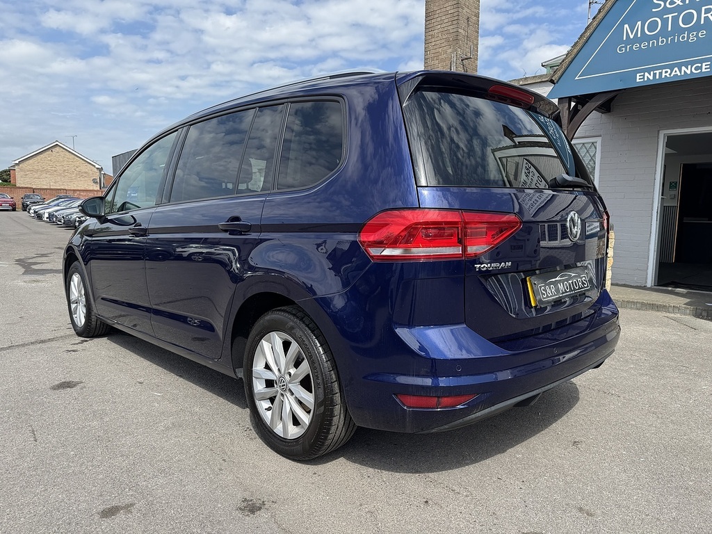 Volkswagen Touran Tdi Bluemotion Tech Se Family Blue #5