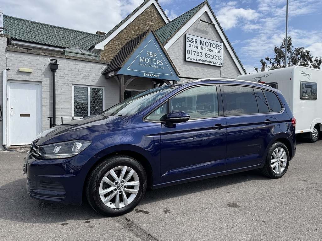 Volkswagen Touran Tdi Bluemotion Tech Se Family Blue #2