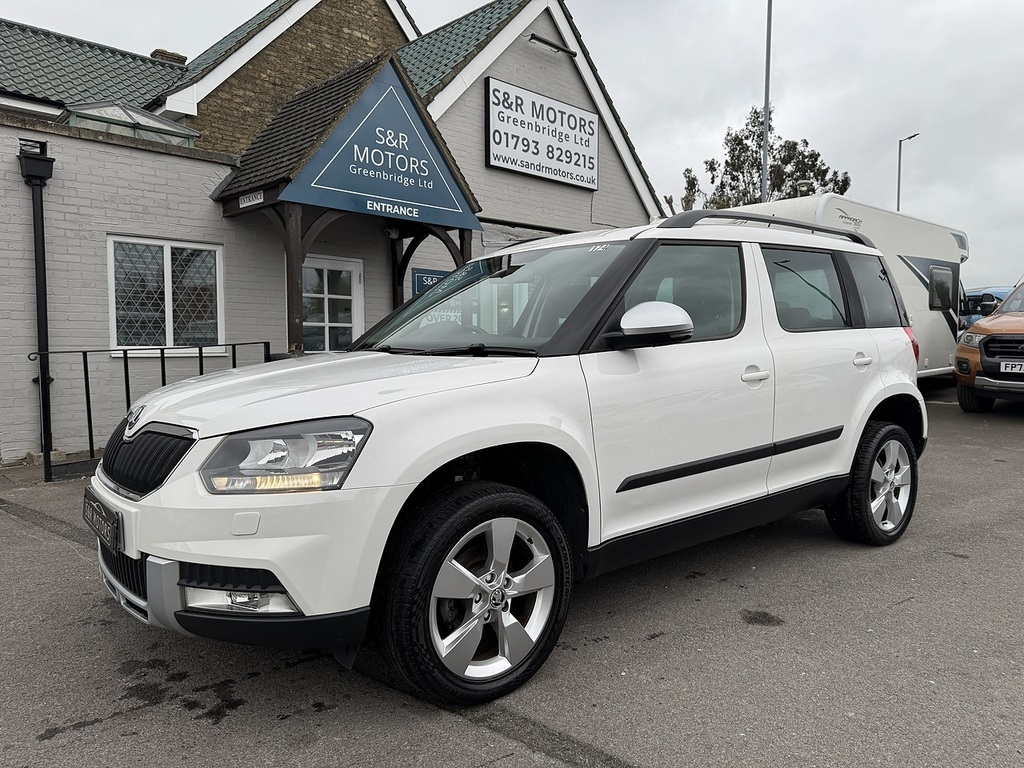 Skoda Yeti Tsi Se White #2