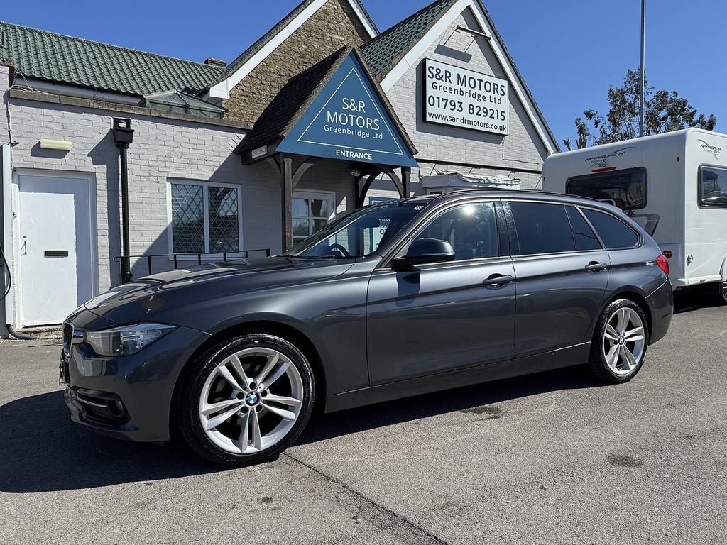 BMW 3 Series 320D Sport YH66CJV Grey #3