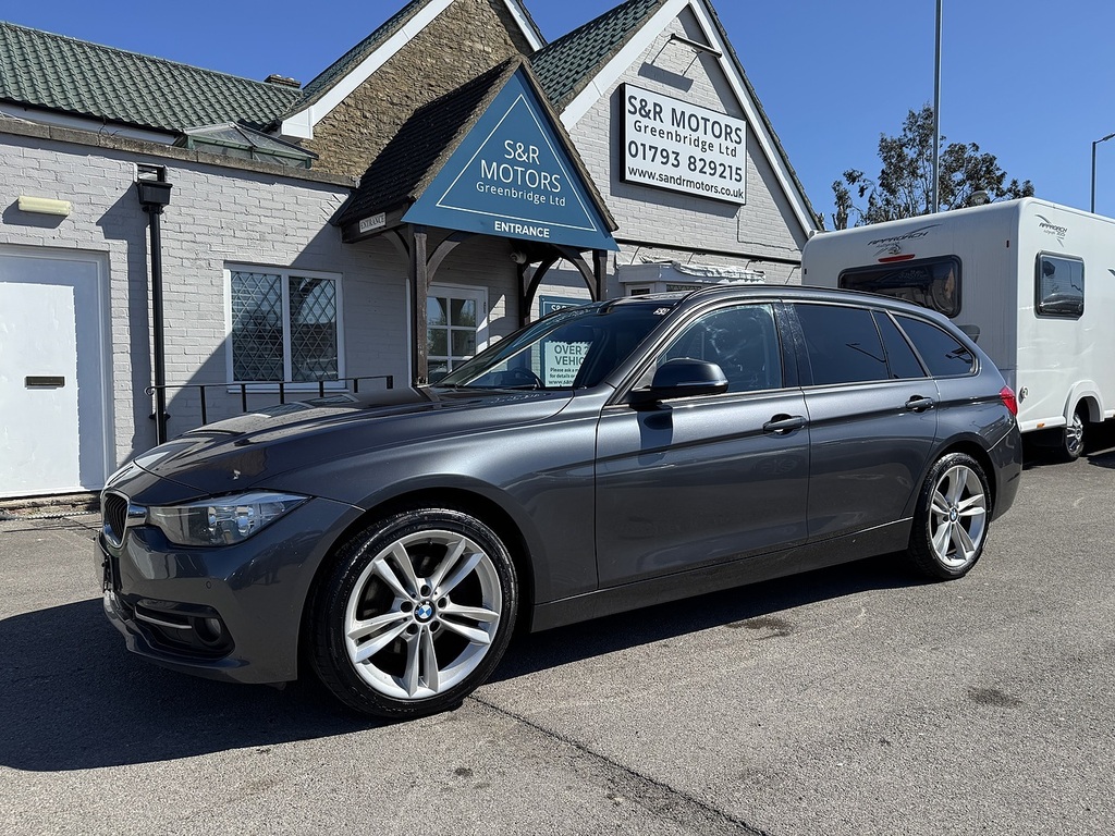 BMW 3 Series 320D Sport YH66CJV Grey #2