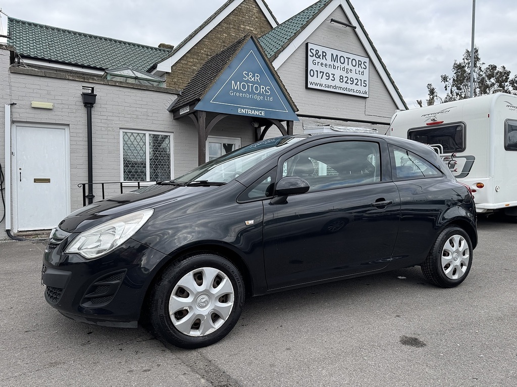 Vauxhall Corsa Exclusiv DU13ZWX Black #2