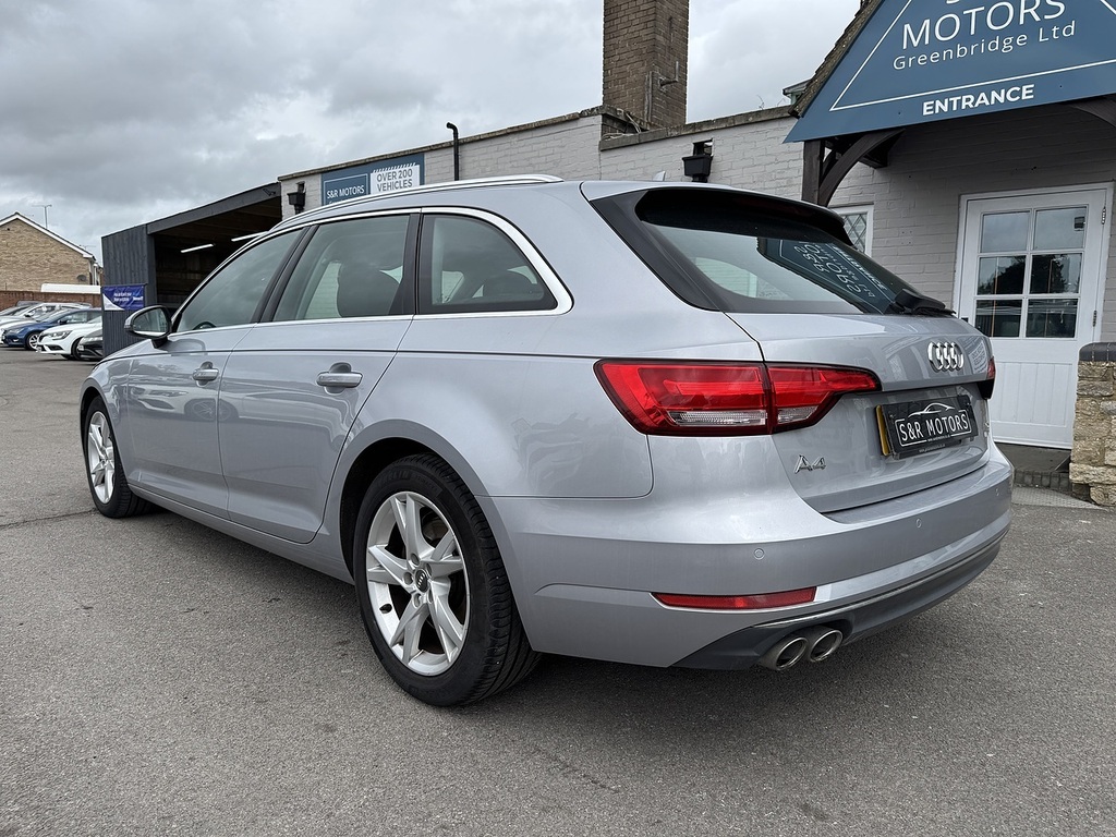 Audi A4 Avant Tdi Ultra Sport Silver #6