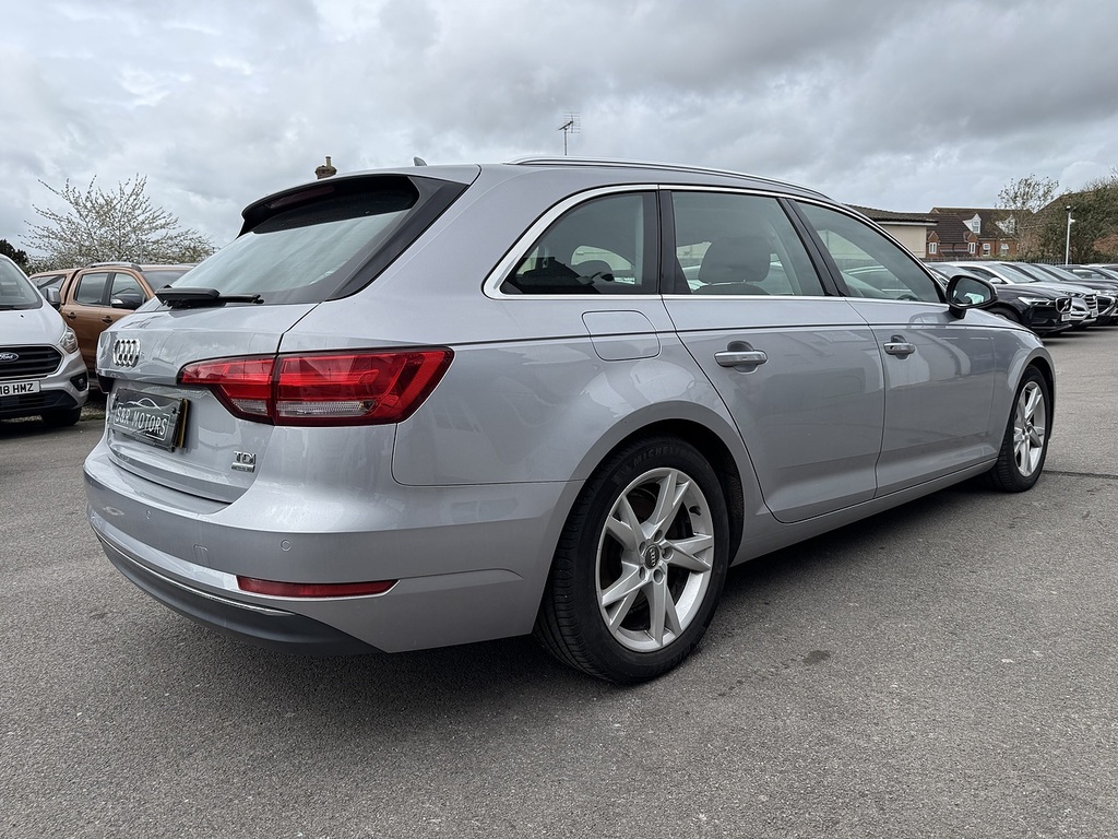 Audi A4 Avant Tdi Ultra Sport Silver #4