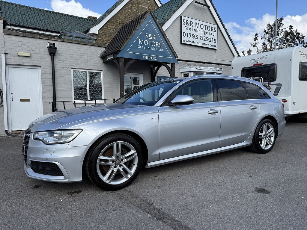 Audi A6 Avant Tdi S Line Silver #2