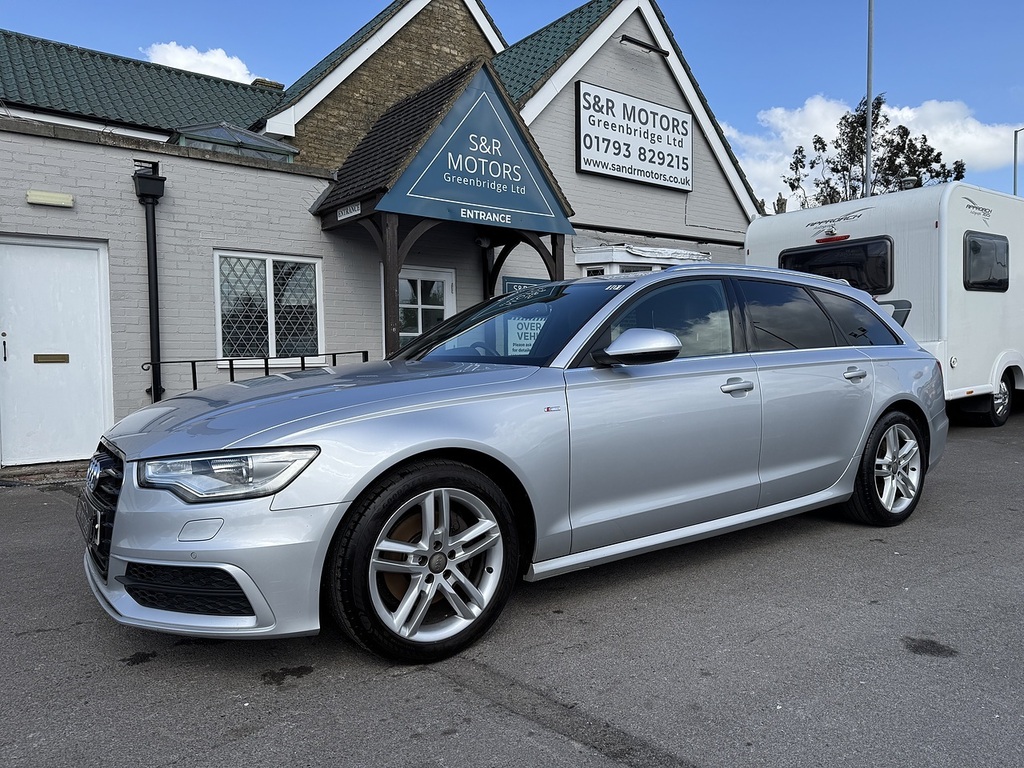 Audi A6 Avant Tdi S Line Silver