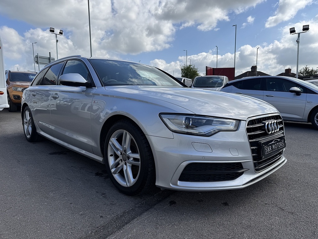 Audi A6 Avant Tdi S Line Silver #6