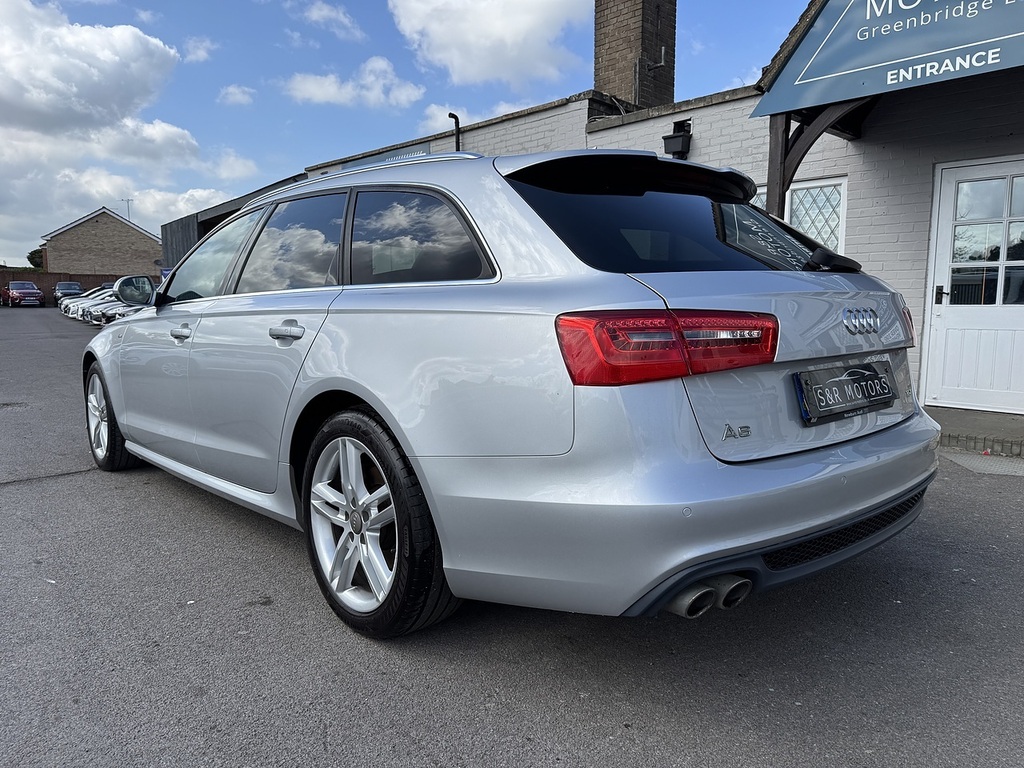 Audi A6 Avant Tdi S Line Silver #5