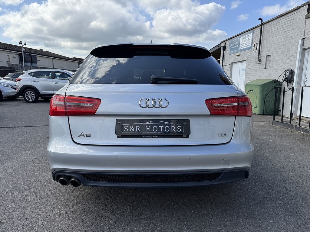 Audi A6 Avant Tdi S Line Silver #4