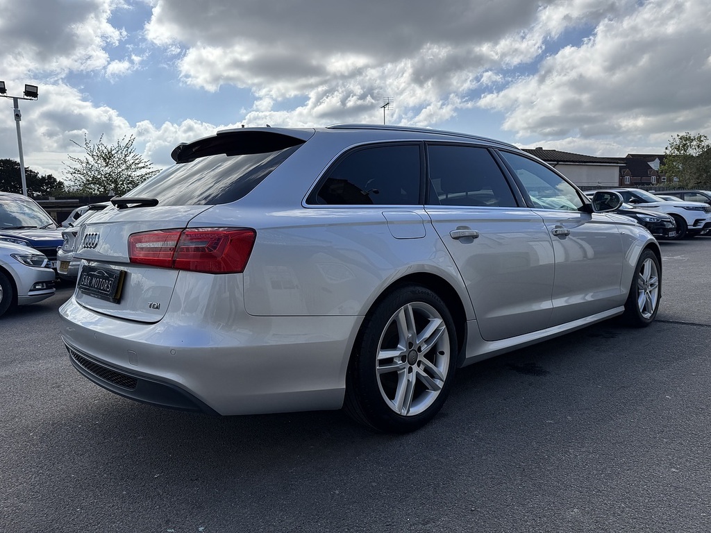Audi A6 Avant Tdi S Line Silver #3