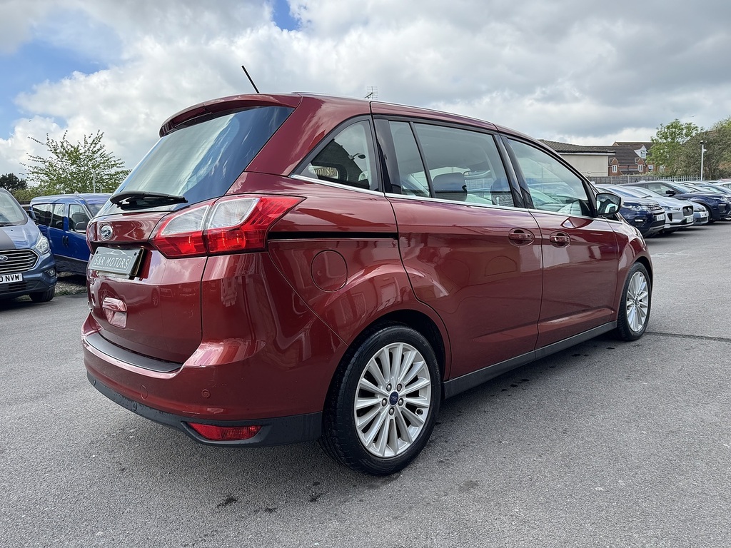Ford Grand C-Max Tdci Titanium Red #4