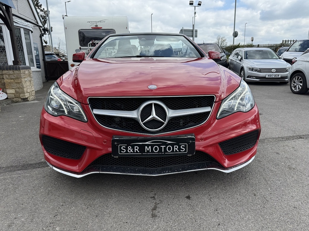 Mercedes-Benz E Class E350d V6 Bluetec Amg Line BJ65TMU Red #4