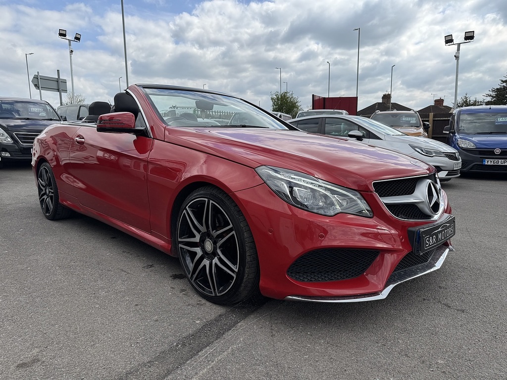 Mercedes-Benz E Class E350d V6 Bluetec Amg Line BJ65TMU Red #5