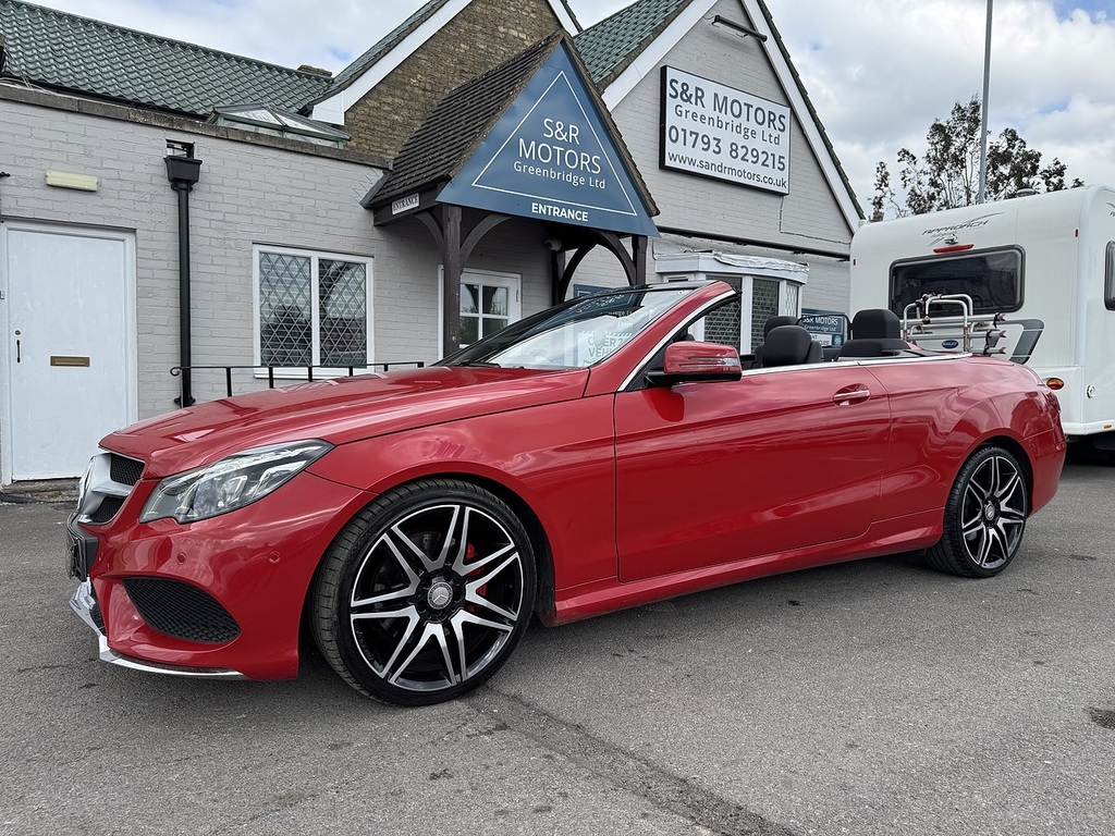 Mercedes-Benz E Class E350d V6 Bluetec Amg Line BJ65TMU Red #3
