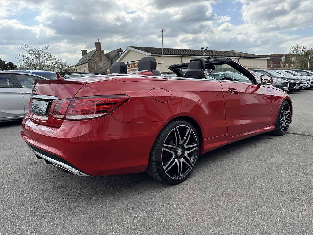 Mercedes-Benz E Class E350d V6 Bluetec Amg Line BJ65TMU Red #6