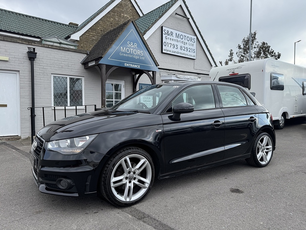 Audi A1 Tdi S Line YB63GXT Black #3