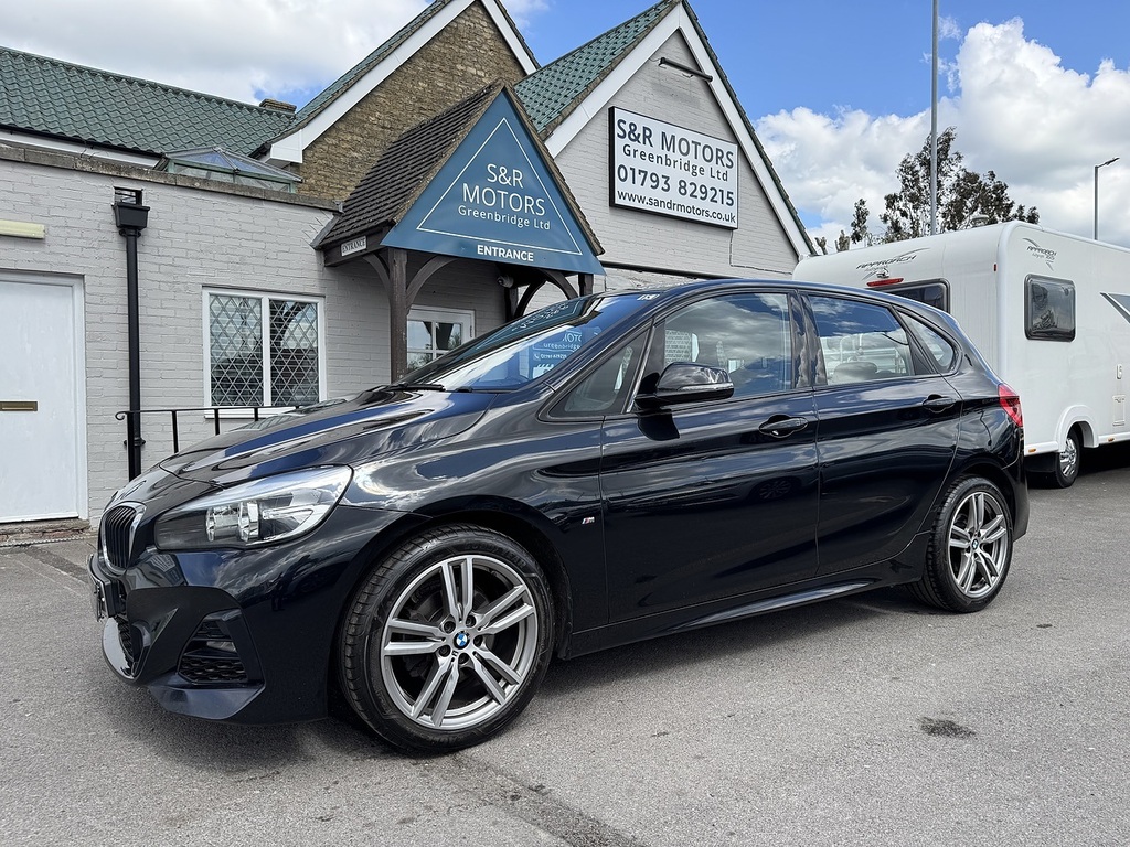 BMW 2 Series Active Tourer 218I M Sport WD19WPO Blue #2