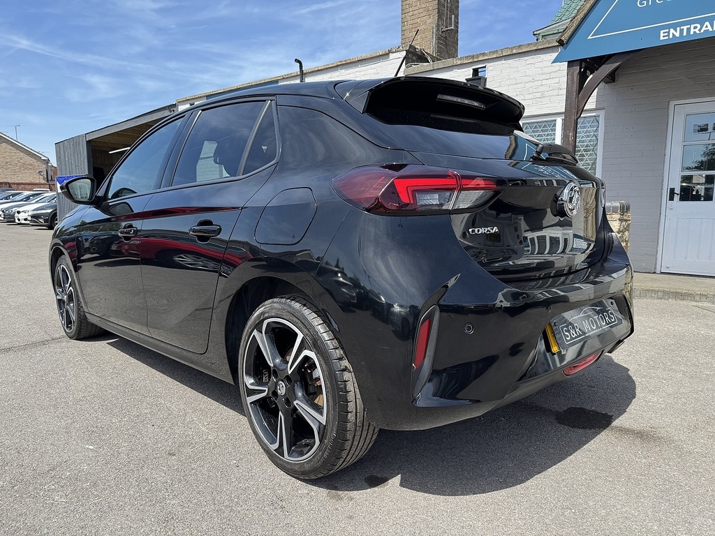 Vauxhall Corsa Turbo Gs Line FL72YNR Black #6