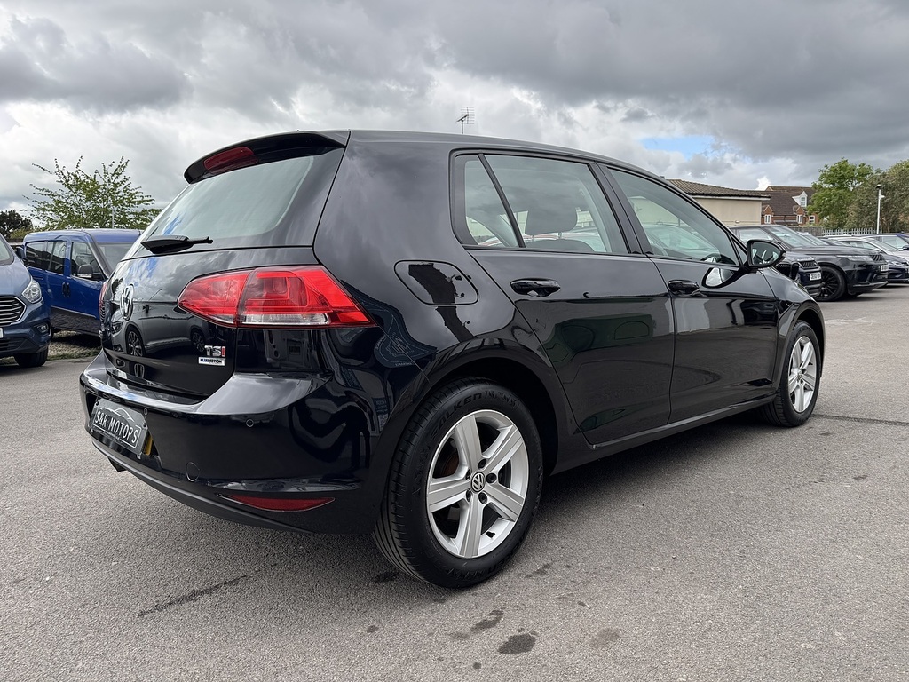 Volkswagen Golf Tsi Bluemotion Tech Match Edition KN66HNP Black #4