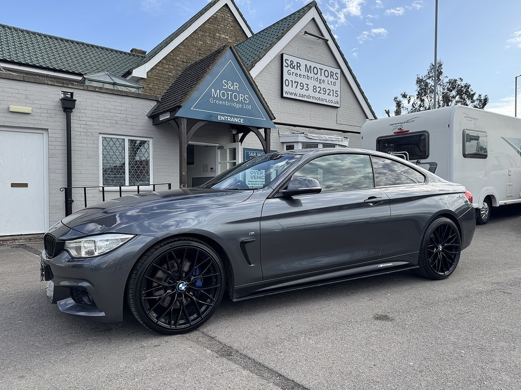 BMW 4 Series 435D M Sport AY16HBL Grey #3