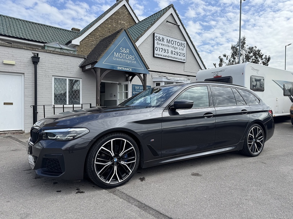 BMW 5 Series 520D Mht M Sport LM21SXB Grey #2