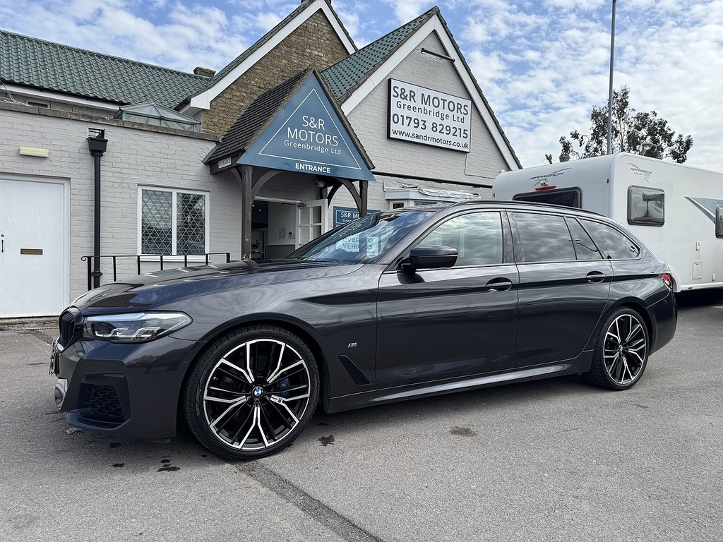 BMW 5 Series 520D Mht M Sport LM21SXB Grey #3