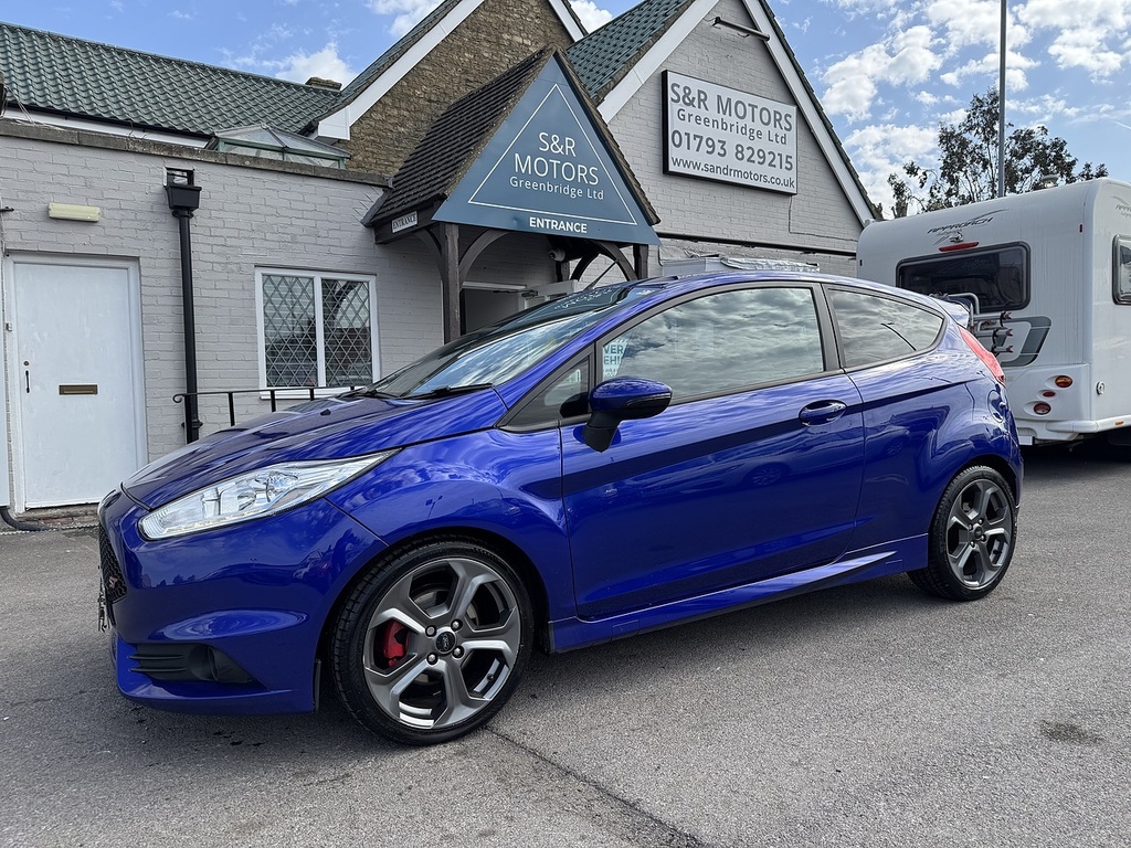 Ford Fiesta T Ecoboost St-3 Blue