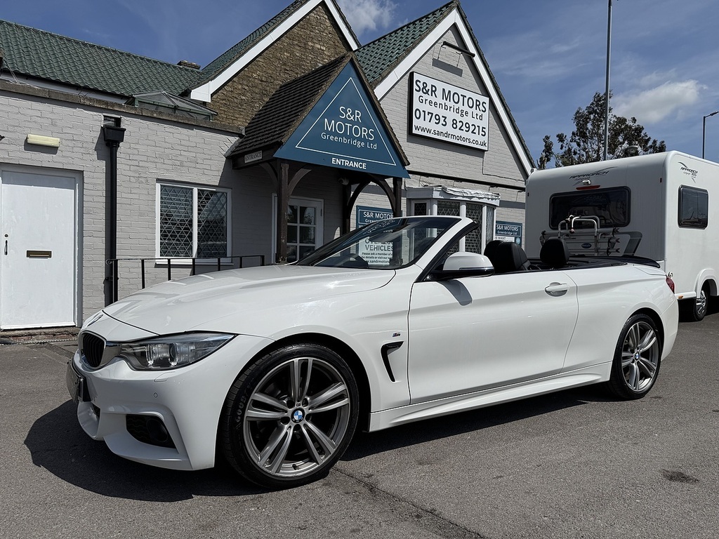 BMW 4 Series 420D M Sport White