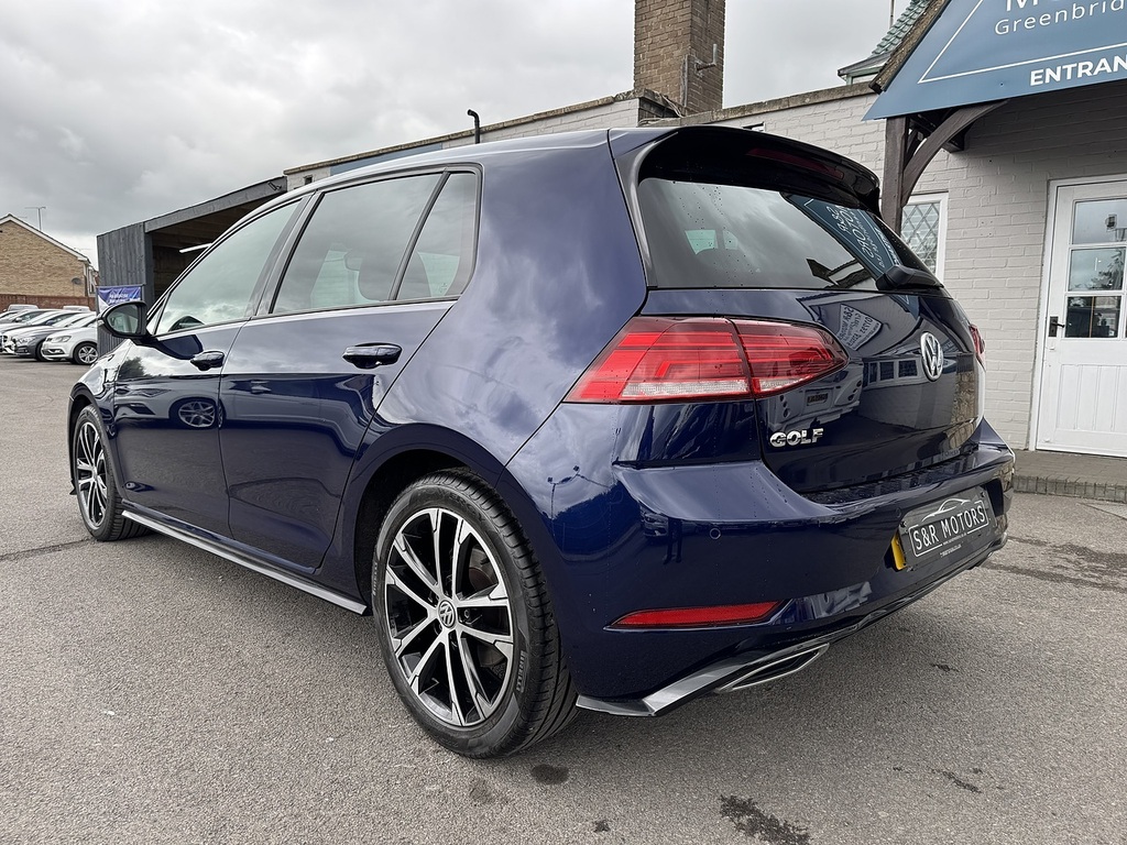 Volkswagen Golf Tdi R-line Edition KP69OHC Blue #6