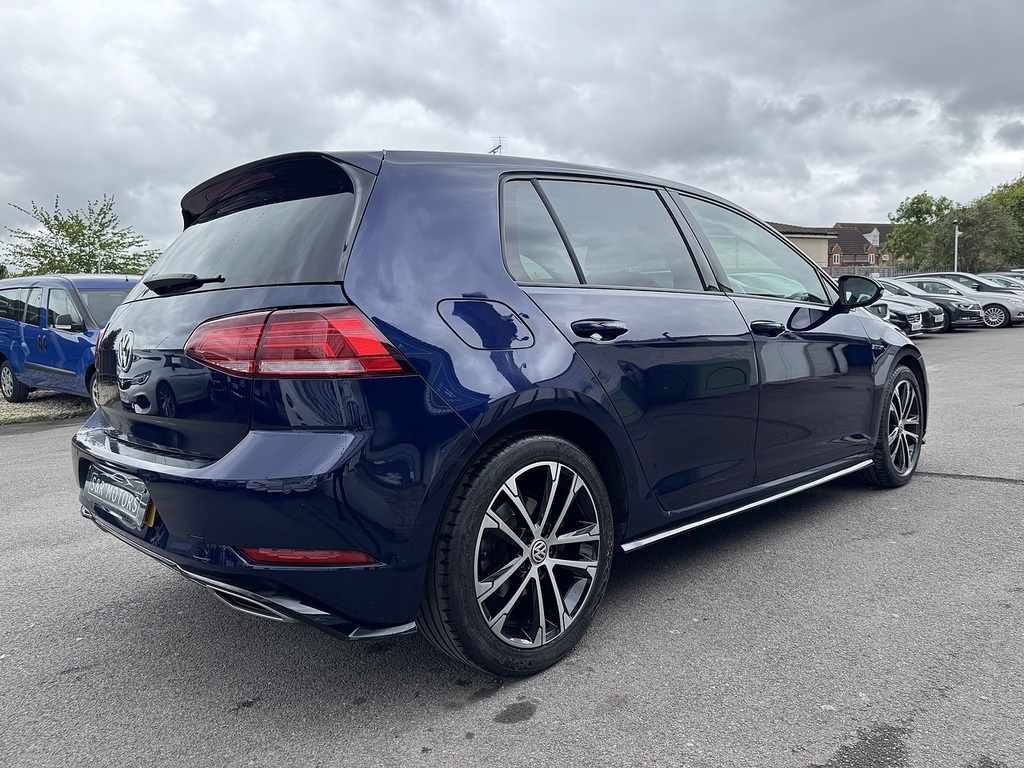 Volkswagen Golf Tdi R-line Edition KP69OHC Blue #4