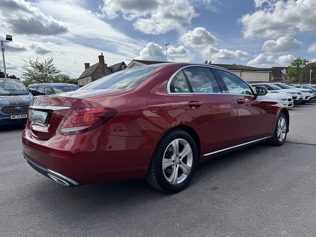 Mercedes-Benz E Class E220d Se KW66LUY Red #4