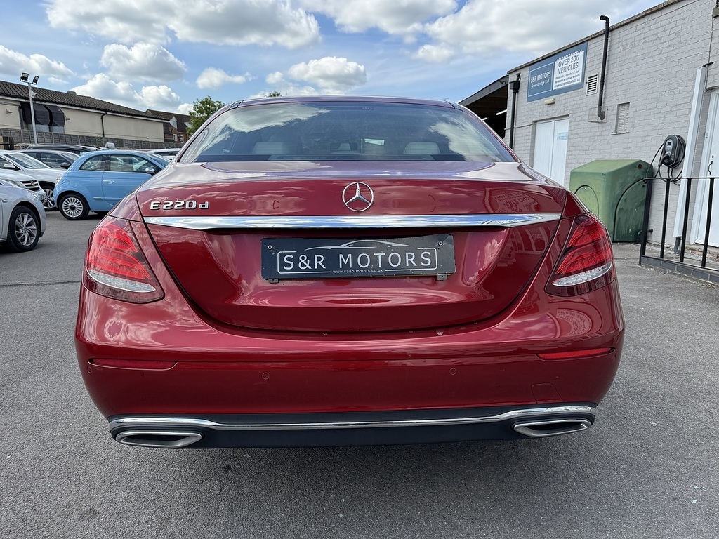 Mercedes-Benz E Class E220d Se KW66LUY Red #5