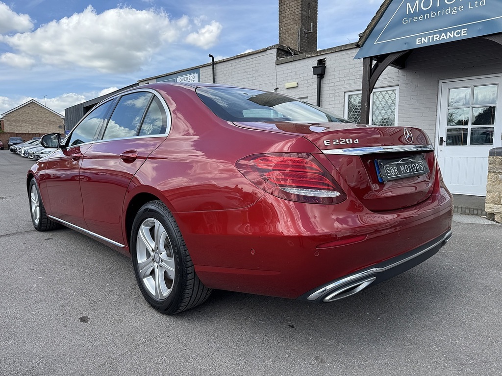 Mercedes-Benz E Class E220d Se KW66LUY Red #6