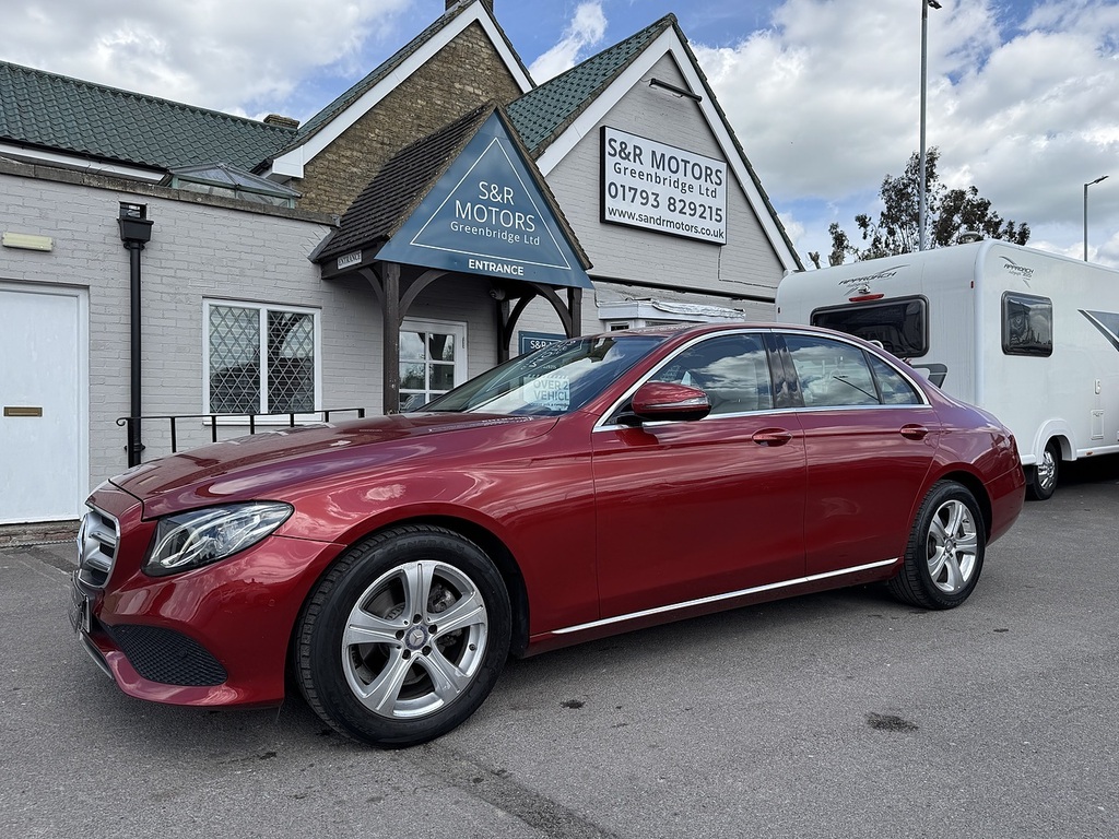 Mercedes-Benz E Class E220d Se Red