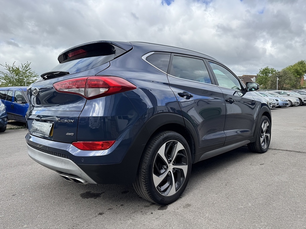 Hyundai Tucson Crdi Premium WM67MDY Blue #4
