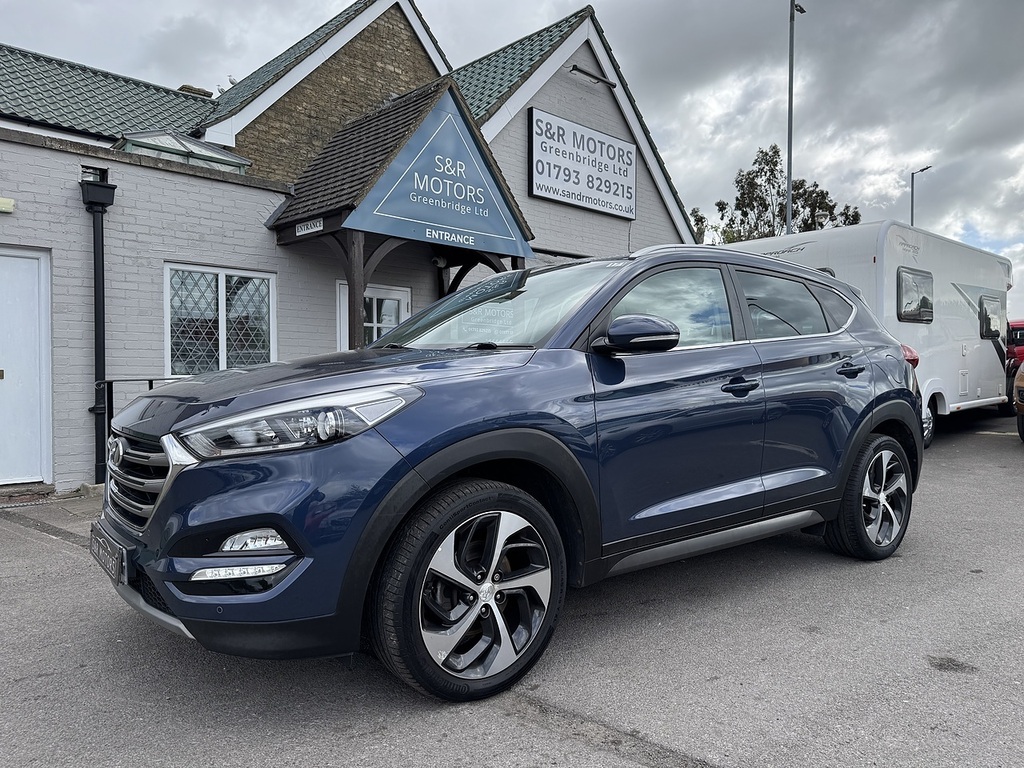 Hyundai Tucson Crdi Premium WM67MDY Blue #2