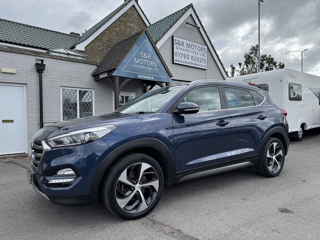 Hyundai Tucson Crdi Premium WM67MDY Blue #3