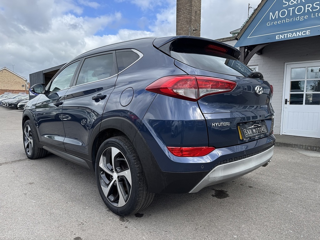 Hyundai Tucson Crdi Premium WM67MDY Blue #6