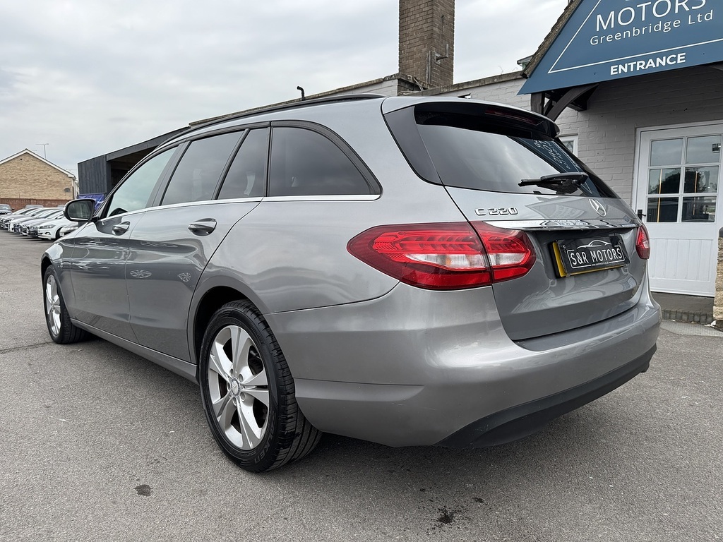 Mercedes-Benz C Class C220 Bluetec Se VA64YNB Silver #6