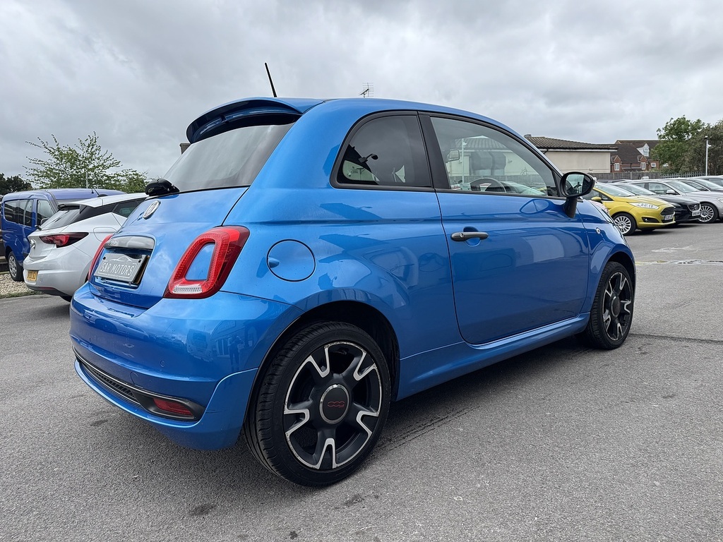 Fiat 500 S EN17TXM Blue #4